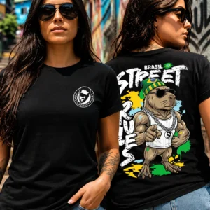 Capivara Tshirt Preta