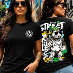 Gambá Tshirt Preta