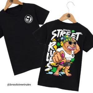 Camiseta Coleção Brasil Street Rules Girl