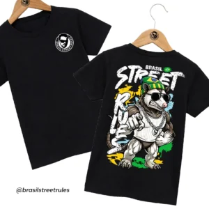 Camiseta Brasil Street Rules Gambá