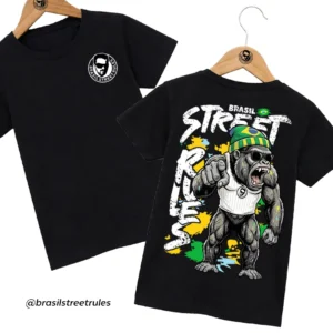 Camiseta Coleção Brasil Street Rules Gorila