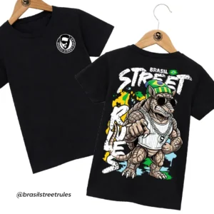 Camiseta Coleção Brasil Street Rules Tatu