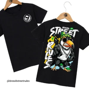 Camiseta Brasil Street Rules Tucano