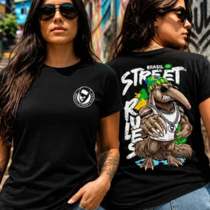 Tamanduá Tshirt Preta