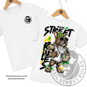 Camiseta BullDog Brasil Street Rules
